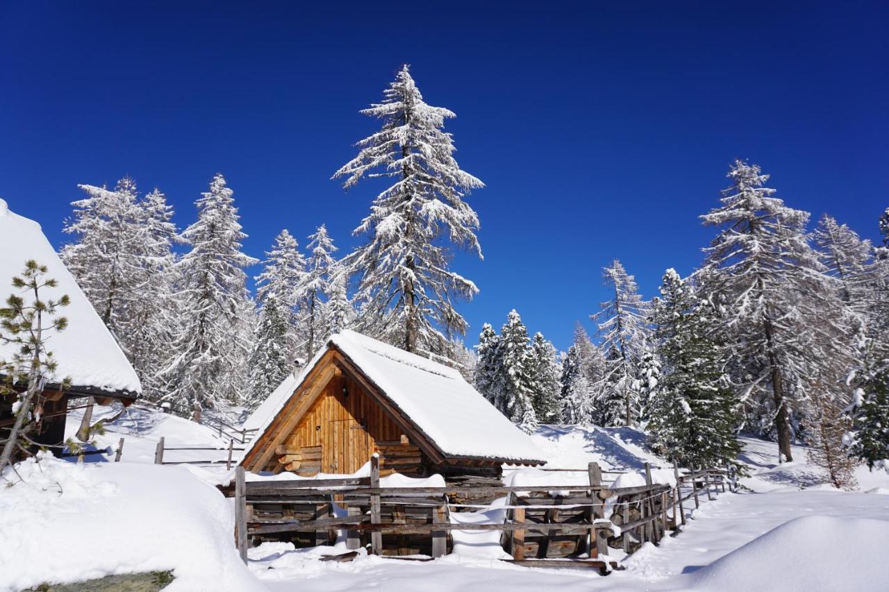 Bergheim Schmidt: Alpine Forest Huts on the Slopes Apartment Turracher Hoehe Exterior photo